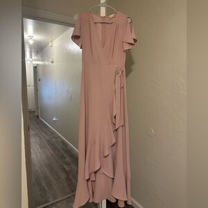 Small, alter’d state pink dress!